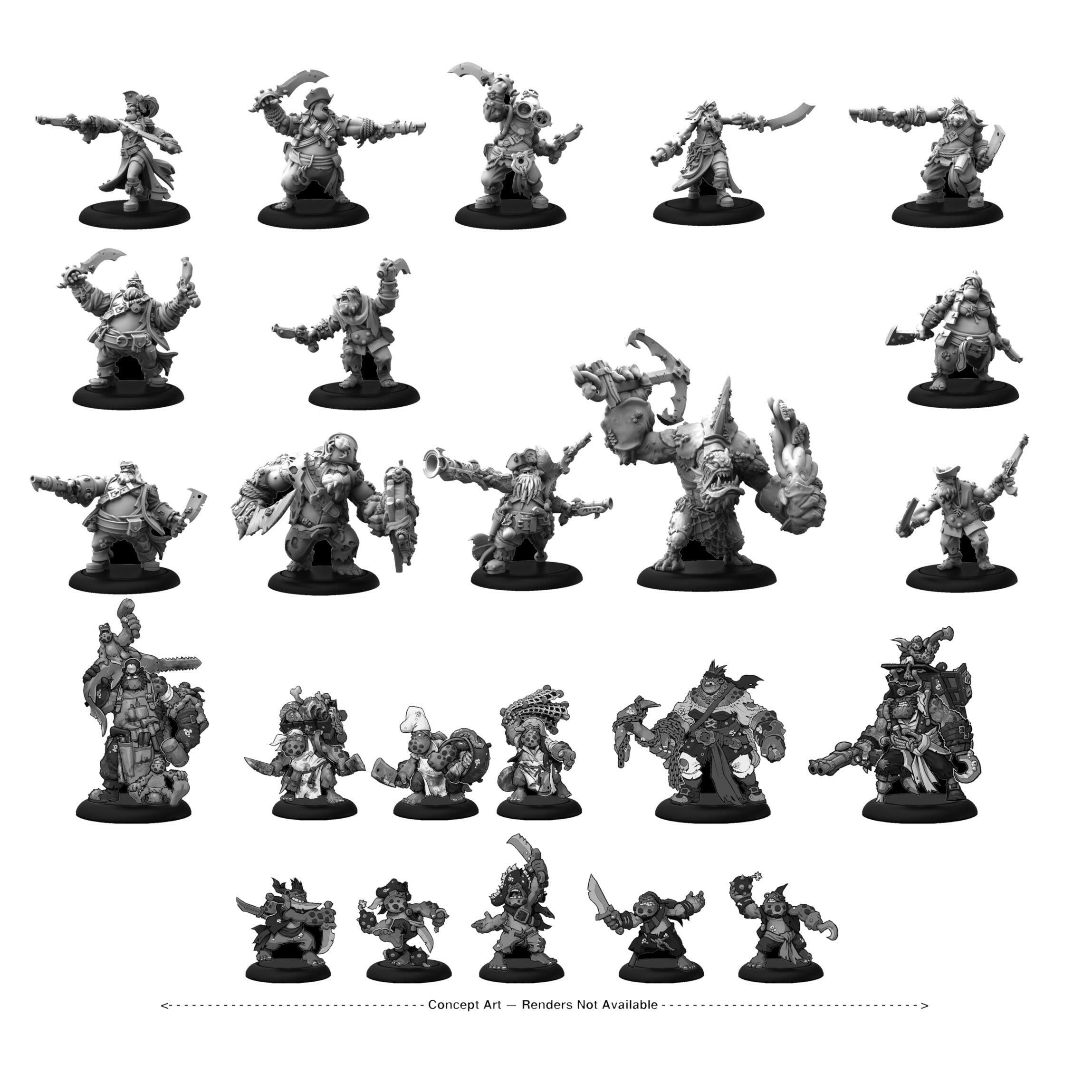 Warmachine MKIV Marauder Core Army Starter Set.