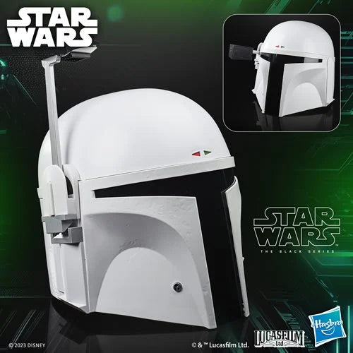 Star Wars The Black Series Boba Fett (Prototype Armor) Premium Electronic Helmet Replica.