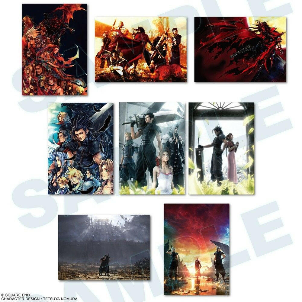 Final Fantasy VII Anniversary Art Museum Digital Card Plus VOL.2 Box (20 Packs).