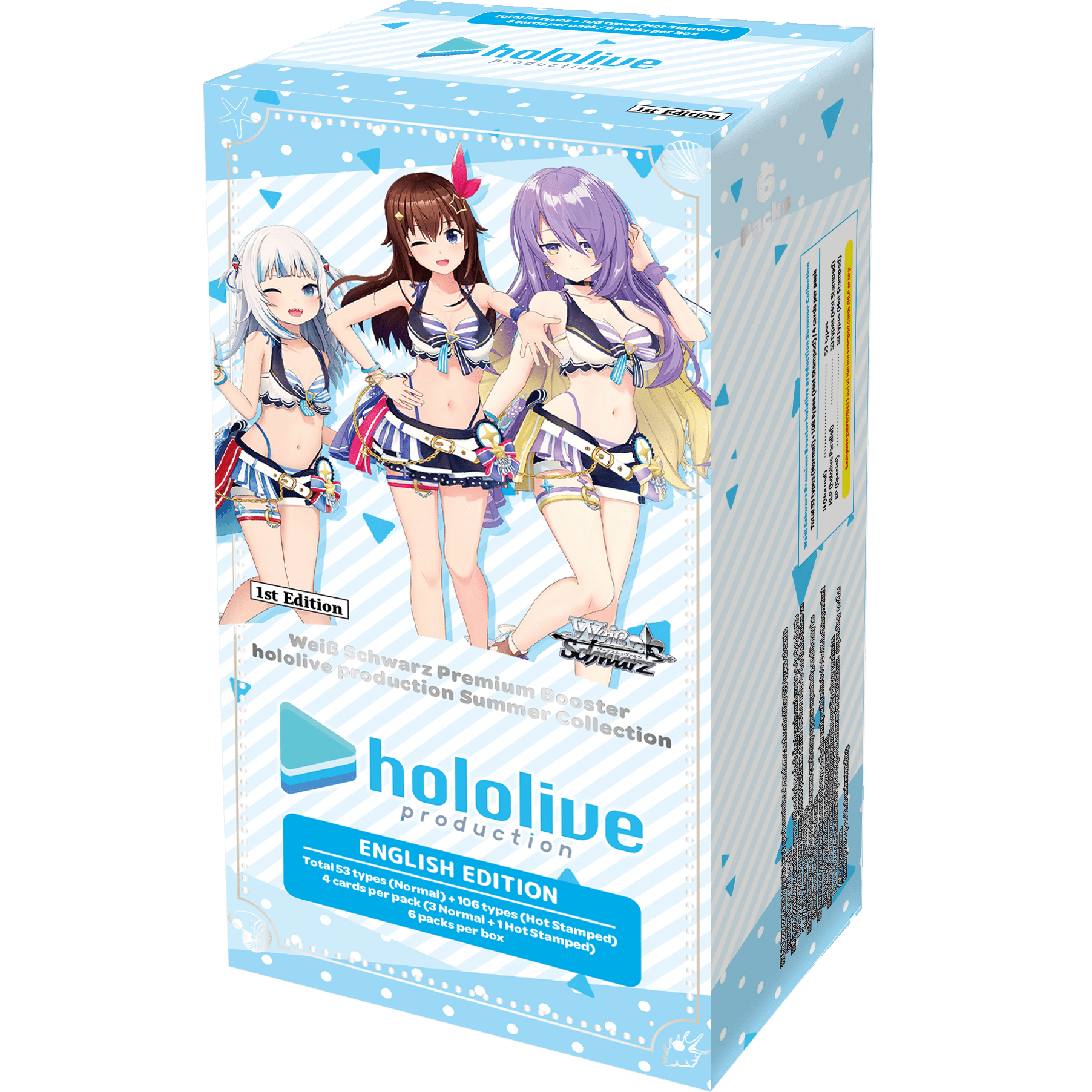 Premium Booster Holo Live Production Summer Collection Box.