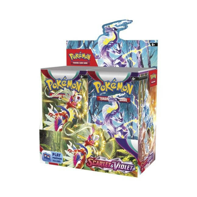 Pokemon Scarlet & Violet Booster Box.