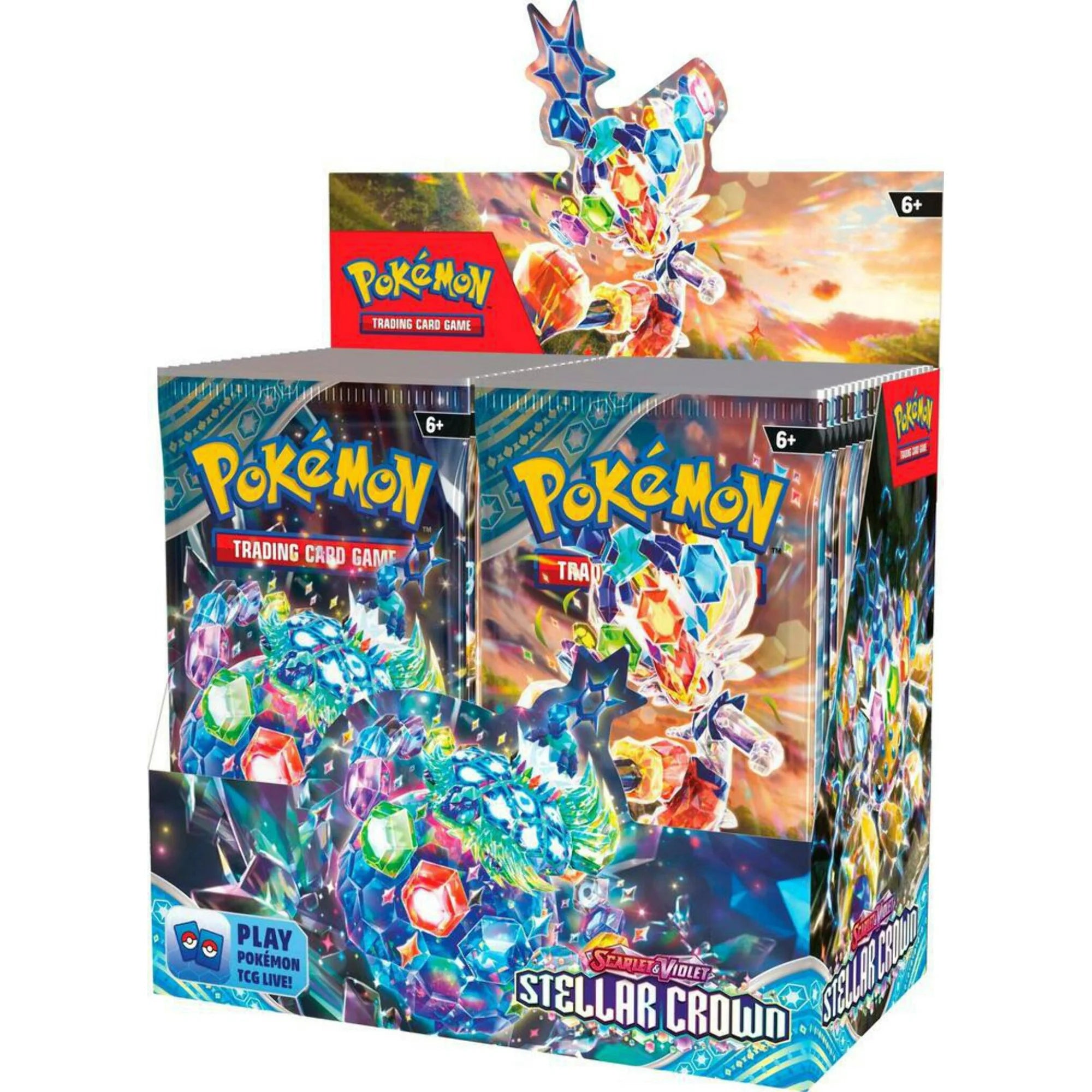 Pokemon SV07: Stellar Crown Booster Box.