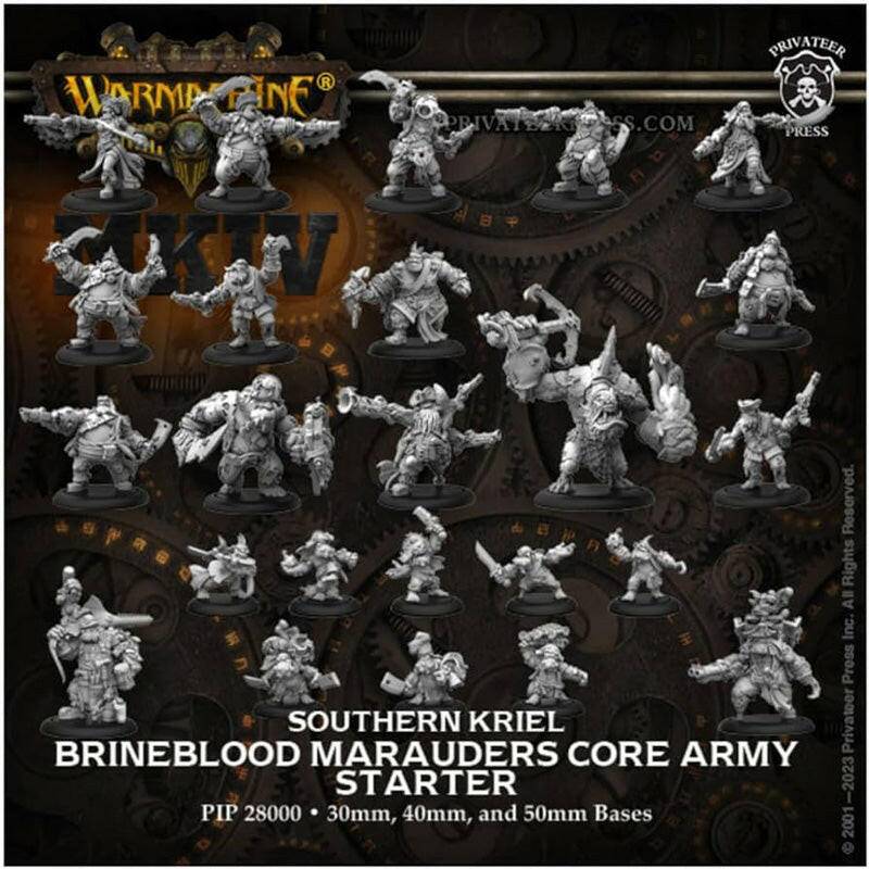 Warmachine MKIV Marauder Core Army Starter Set.